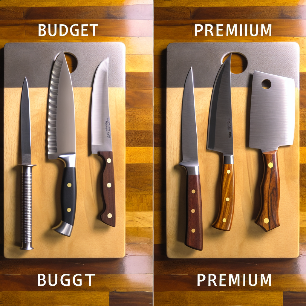 Budget vs. Premium Knives: What’s the Difference?