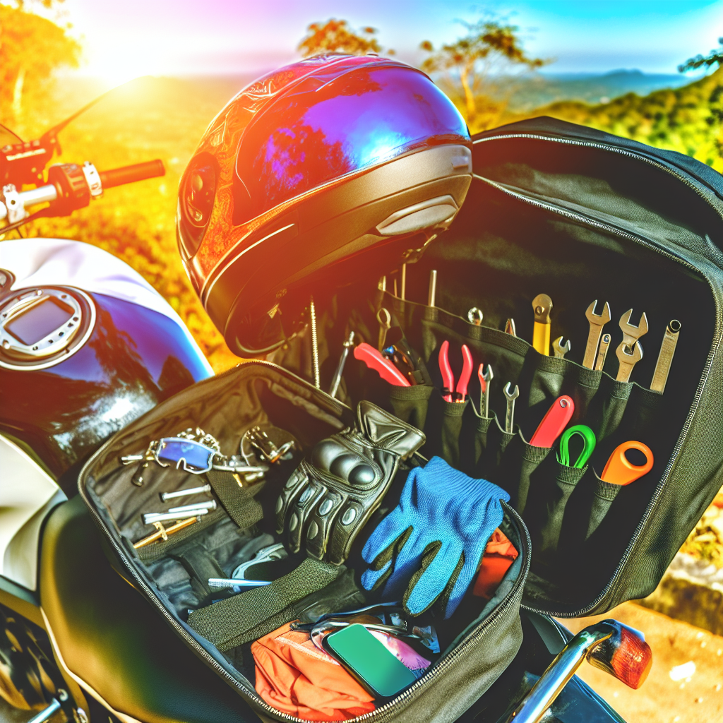 How to Organize Your Gear with Motorcycle Saddlebags