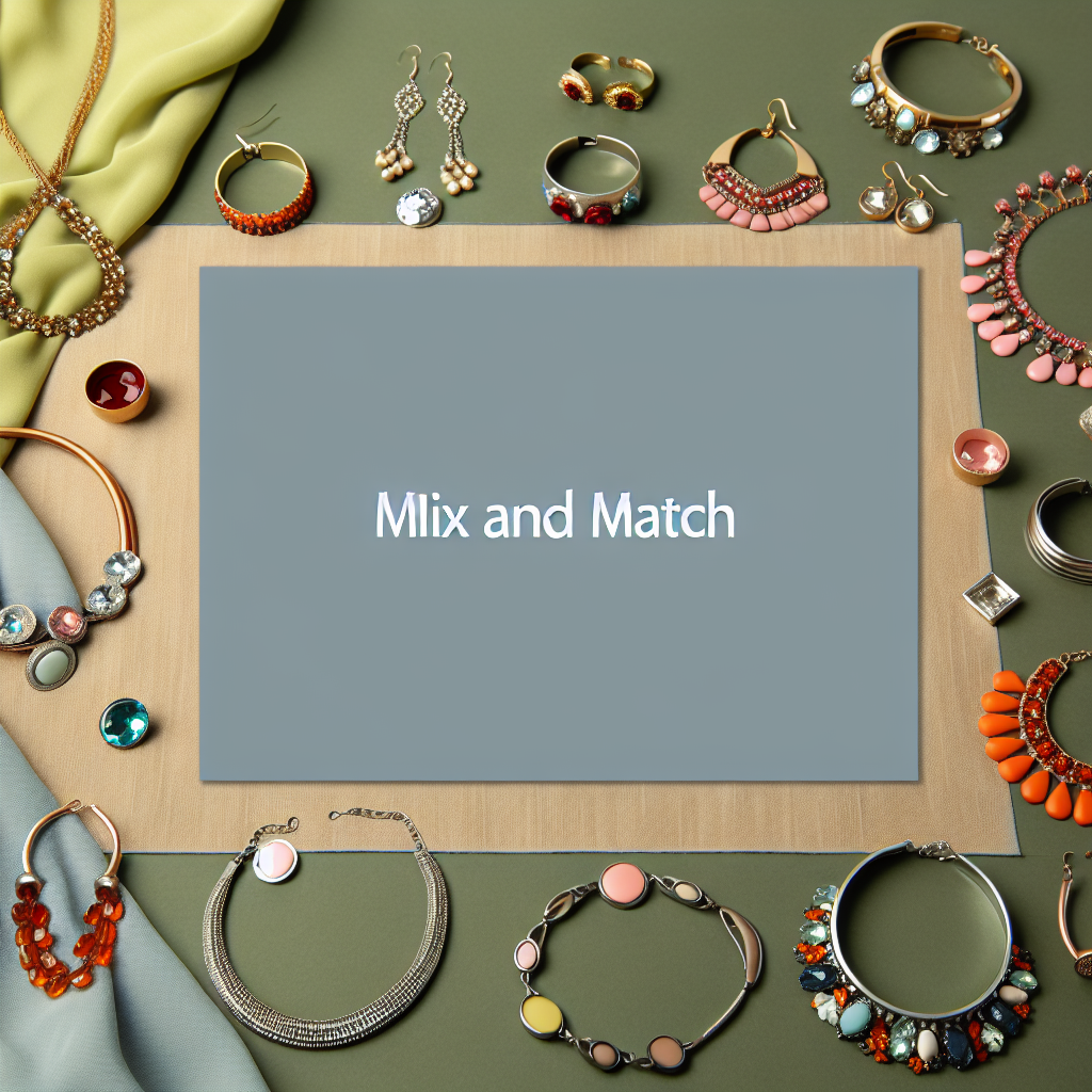 Mix and Match: Creating Unique Looks with Fashion Jewelry