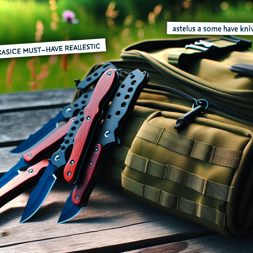 Must-Have Knives for Your Bug Out Bag