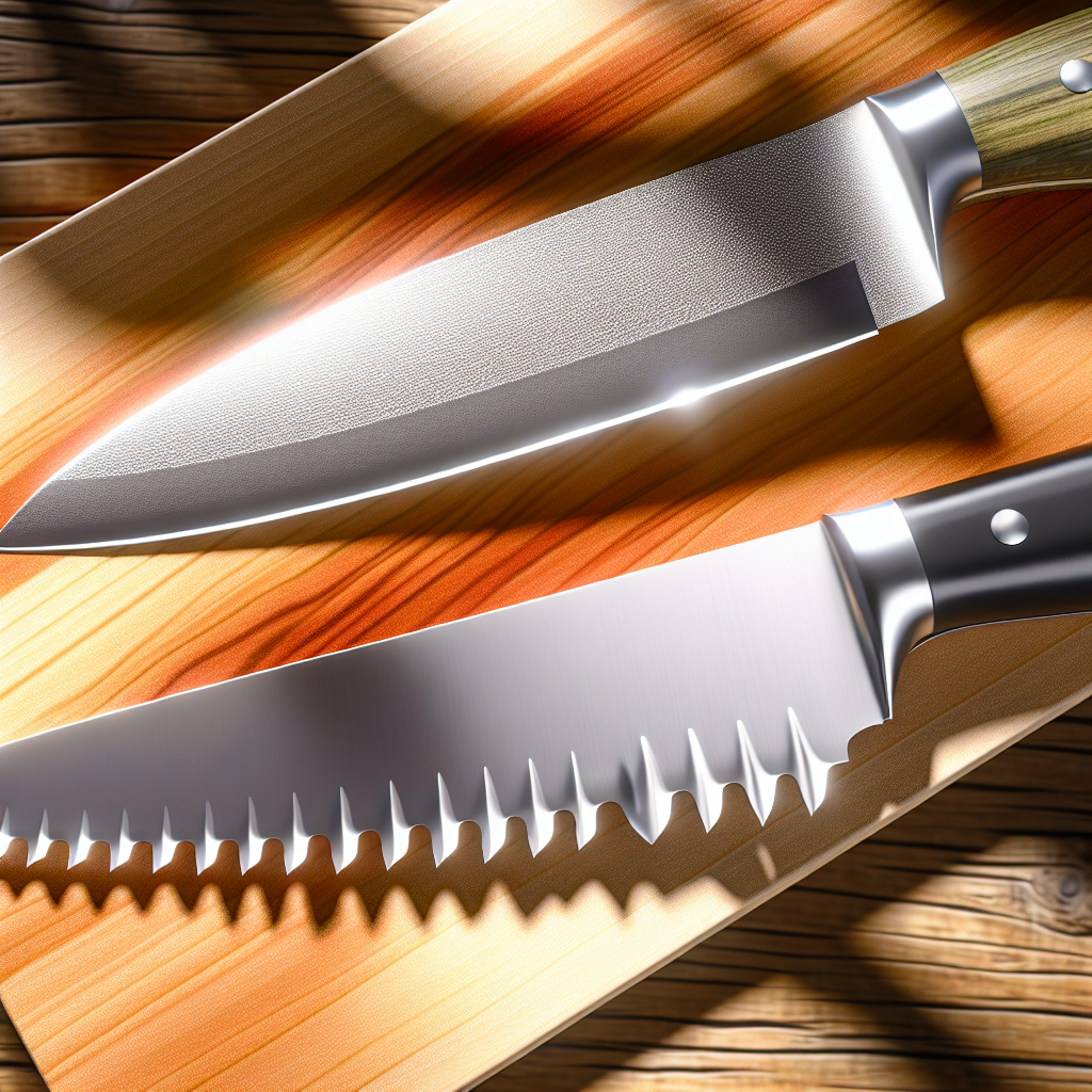 Serrated vs. Plain Edge Knives: Pros & Cons