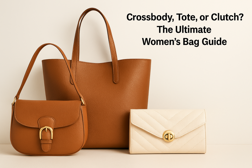 Crossbody, Tote, or Clutch? The Ultimate Women’s Bag Guide