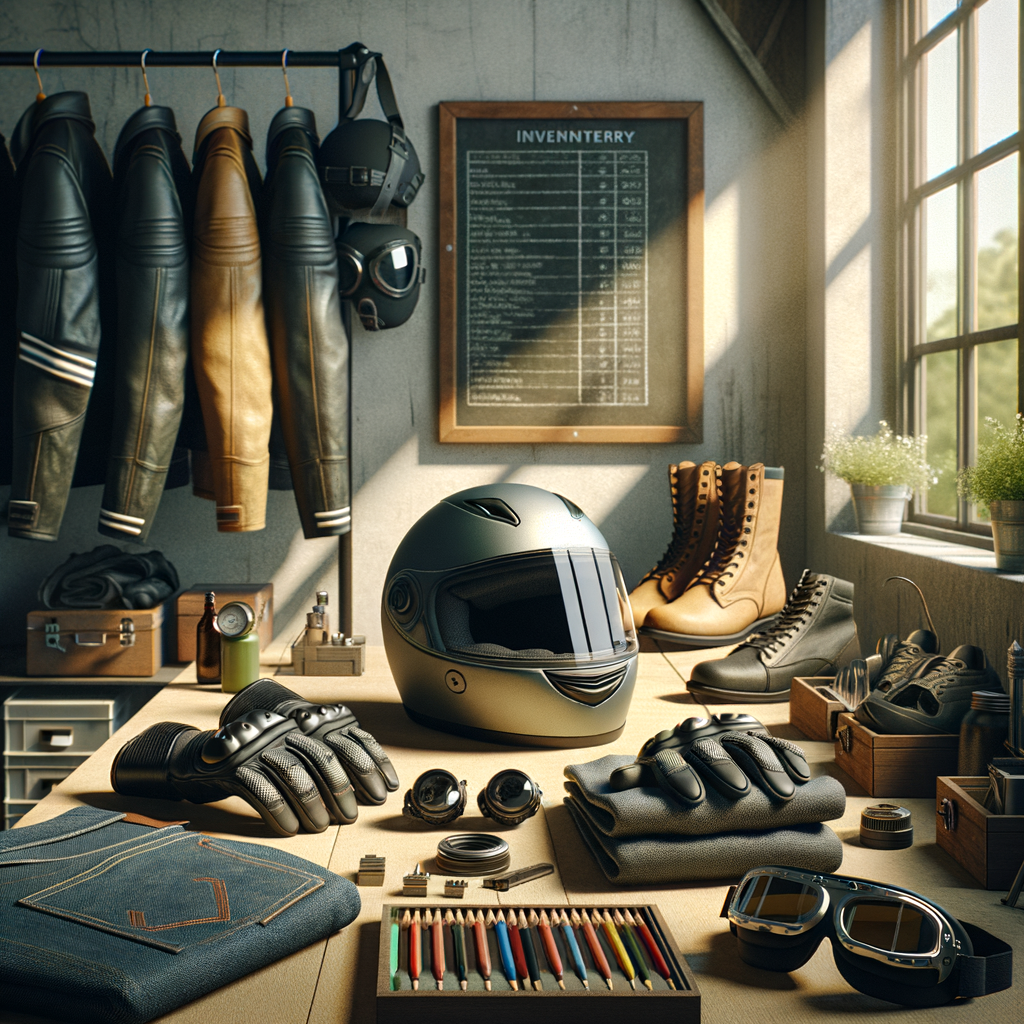 Organize Your Motorcycle Gear to Stay Focused