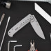 Rostfrei Frame Lock Knife with SCRATCH-RESISTANT FINISH