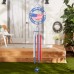 WEATHERVANE WIND CHIME - PATRIOTIC WELCOME FRIENDS & FAMILY