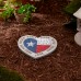 TEXAS PROUD STEPPING STONE - DON’T MESS WITH TEXAS HEART FLAG
