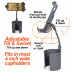 Universal Adjustable Phone Holder - Mounts in Automobile Cup Holder