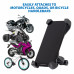 Adjustable Motorcycle/Bicycle Large Phone Mount with Swivel Joint