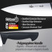 Slitzer Germany 8 Inch Black Handle Chef Knife