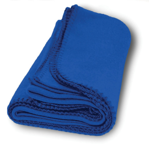 Polar Fleece 50"x 60" Polyester Blanket Royal