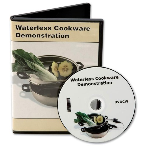 Informative Cookware DVD for Waterless Cookware English and Spanish