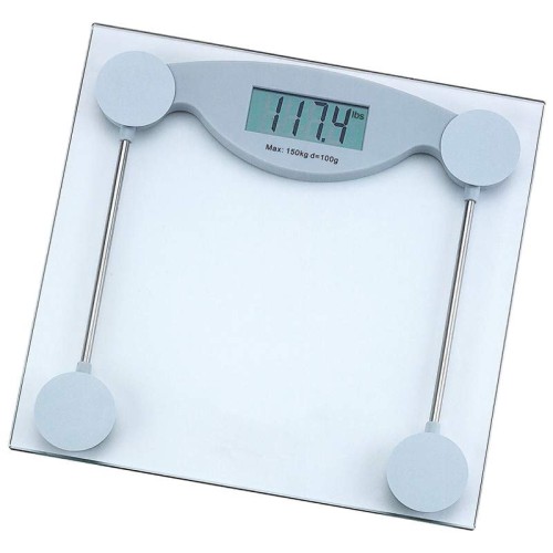 HealthSmart Electronic Bathroom Scale Weight Capacity 330 lbs