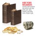 Maxam Faux Book Safe Set for Hiding and Protecting Valuables