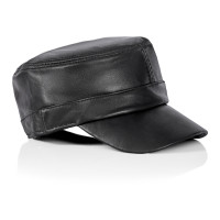 Casual Outfitters, Solid Genuine Lambskin Cap,