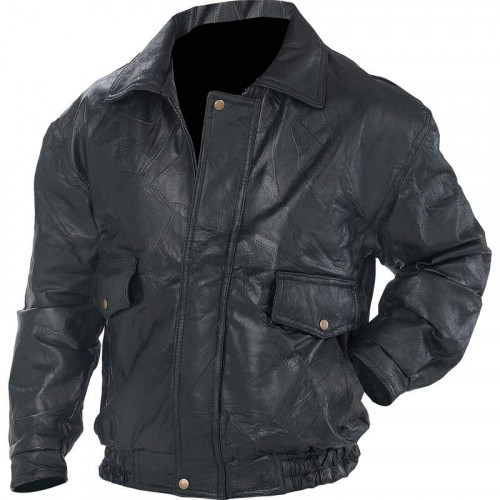 Napoline Roman Rock Design Fully Lined Leather Jacket - Size 4X