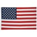 5' x 3' 100% Polyester Material United States Flag with 2 Grommets