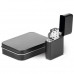 Matte Black Finish Star Lighter in Black Tin Case - As is Item