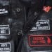 Motorcycle Vests in Buffalo Leather w. Patches - Size Medium