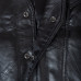 Buffalo Leather Vest with Side Laces - Size 3X