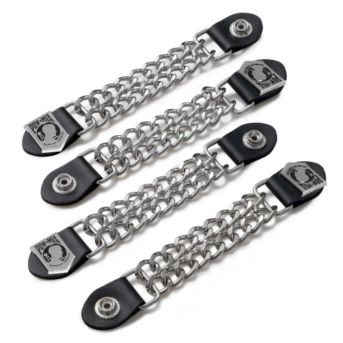 Diamond Plate 4pc Vest Extender Set with POW Medallions - GFVEXTPOW