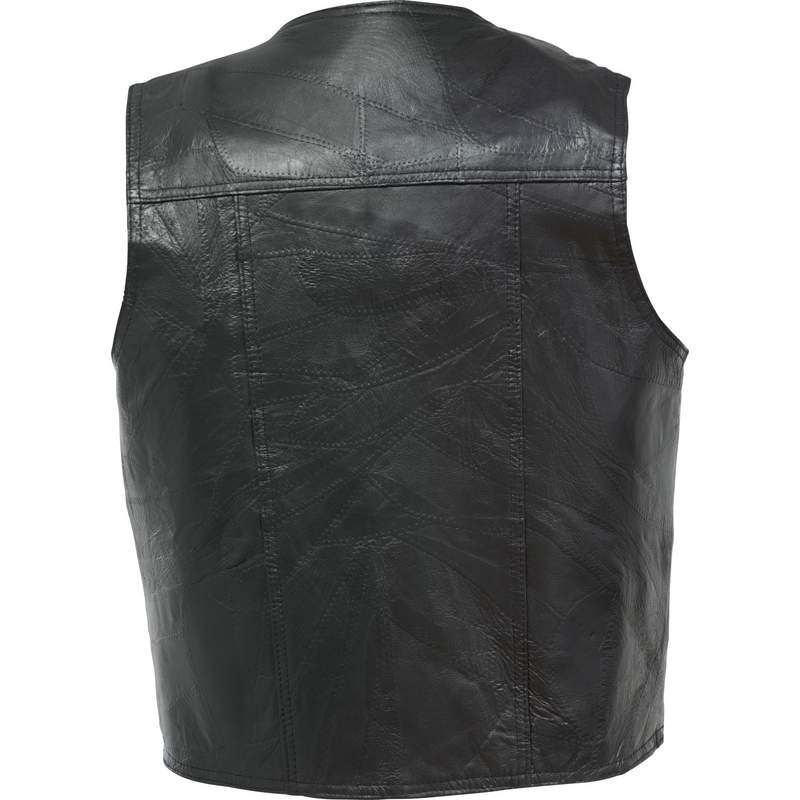 Black Concealed Carry Vest with Gun Pockets and Holster - Large GFVGPL