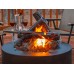 Decorative Firewood for Gas and Propane Powered Outdoor Fire Pits