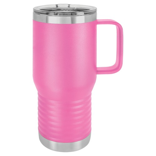 20 Ounce Pink Polar Camel Stainless Steel Vacuum Mug - Slider Lid