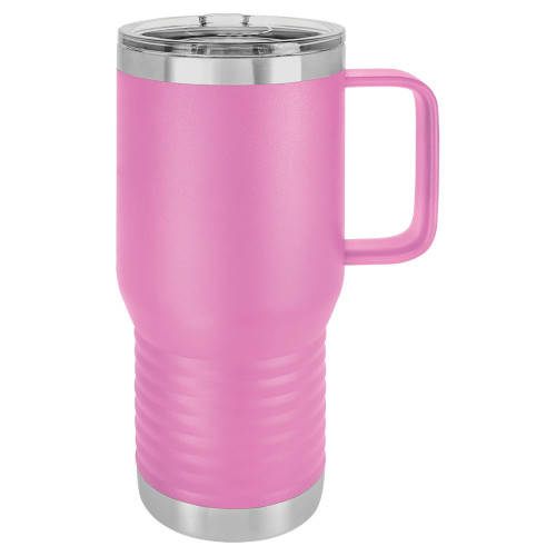 20 Ounce Lite Purple Polar Camel Stainless Steel Vacuum Mug - Slider Lid