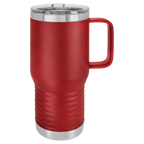 20 Ounce Maroon Polar Camel Stainless Steel Vacuum Mug - Slider Lid