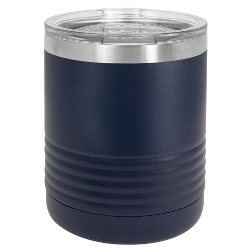 10 Ounce Stainless Steel Navy Blue Polar Camel Travel Mug with Lid