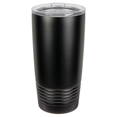 20 Ounce Stainless Steel Black Polar Camel Tumblers with Lid