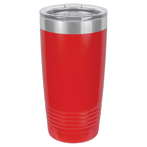 20 Ounce Stainless Steel Red Polar Camel Tumblers with Lid