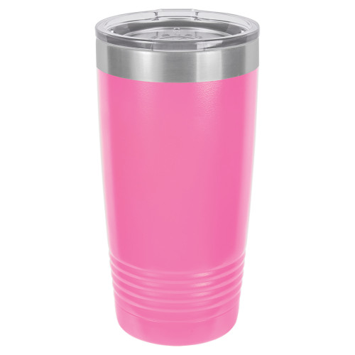 20 Ounce Stainless Steel Pink Polar Camel Tumblers with Lid