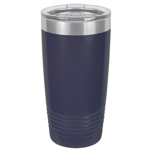 20 Ounce Stainless Steel Navy Blue Polar Camel Tumblers with Lid