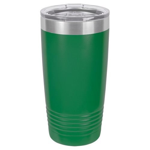 20 Ounce Stainless Steel Green Polar Camel Tumblers with Lid