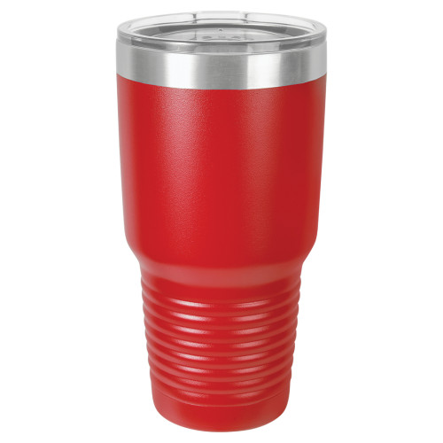 30 Ounce Stainless Steel Red Polar Camel Tumblers with Lid