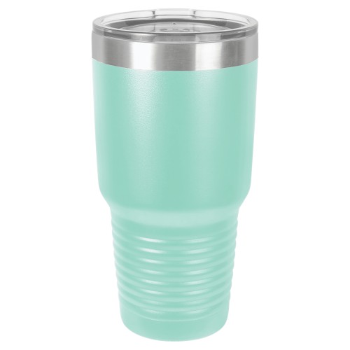 30 Ounce Stainless Steel Teal Polar Camel Tumblers with Lid