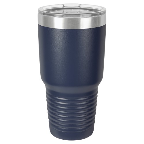30 Ounce Stainless Steel Navy Blue Polar Camel Tumblers with Lid