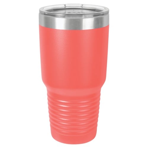 30 Ounce Stainless Steel Coral Polar Camel Tumblers with Lid