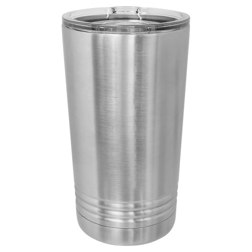 16 Ounce Stainless Steel Polar Camel Pint with Slider Lid