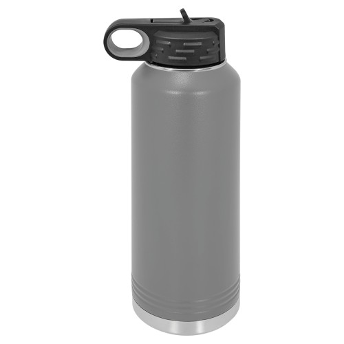 40 Ounce Stainless Steel Dark Gray Polar Camel Water Bottle