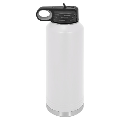 40 Ounce Stainless Steel White Polar Camel Water Bottle