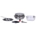 Chef's Secret 28pc 12-Element T304 Stainless Steel Cookware Set