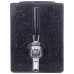 Polished Black Granite Liquor Dispenser with Stainless Steel Tap
