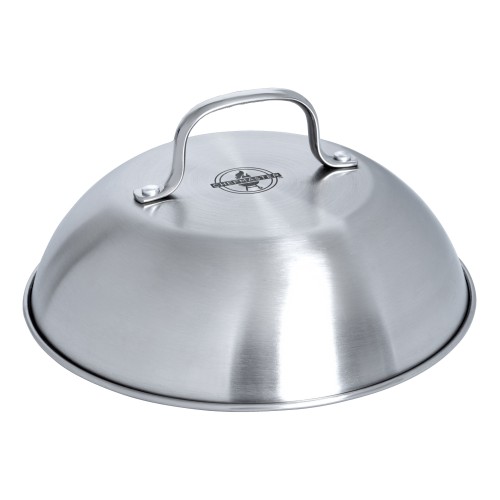 Chefmaster 9" Stainless Steel  Grill Dome Cover with Handle