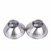 Chefmaster 2pc 6" Stainless Steel Grill Dome Cover Set  with Handle