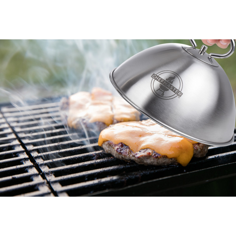 9 Inch Grill Dome Cover, BBQ Grill Accessory Melts Cheese, Cooks