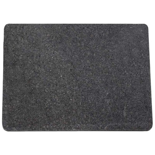 HealthSmart Polished Gray and Black Granite Cutting Board