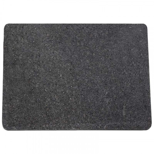 HealthSmart Polished Gray and Black Granite Cutting Board