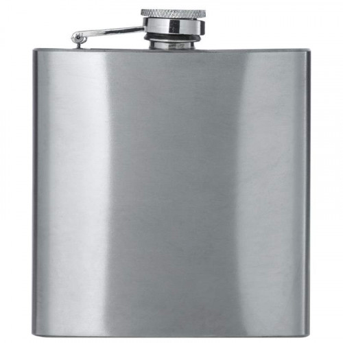 Maxam 6oz Stainless Steel Flask with Sleek, Pocket-Sized Design